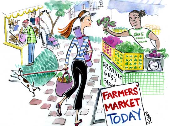 YogaCityNYC farmers market copy