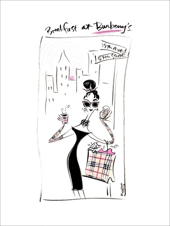 Breakfast at Burberry's